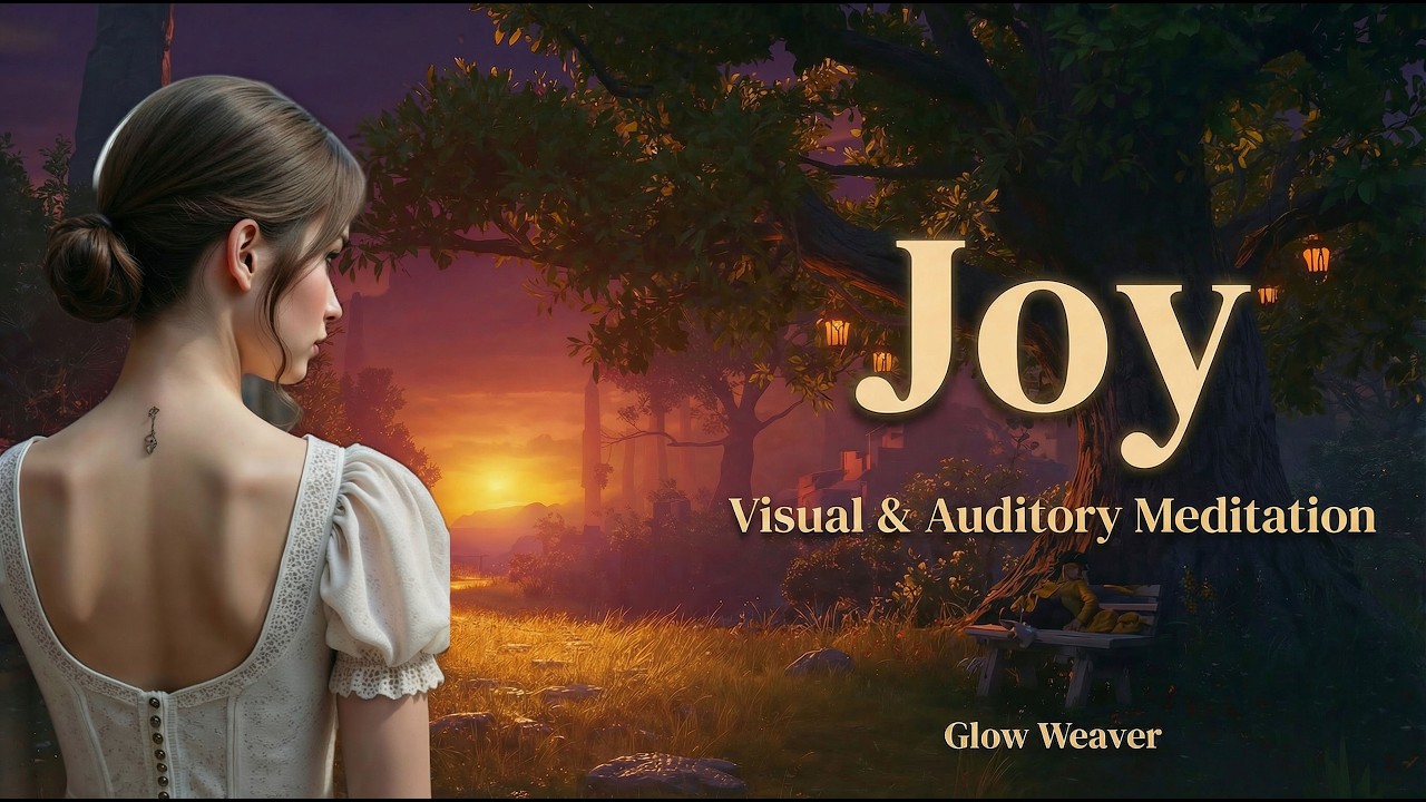 Joy | A Visual Auditory Affirmation Meditation | Glow Weaver