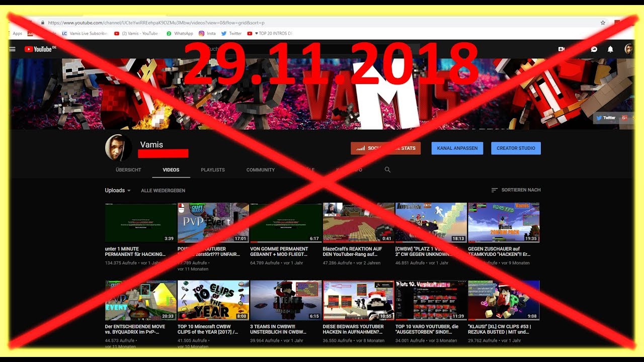 R.I.P VAMIS [29.11.2018]