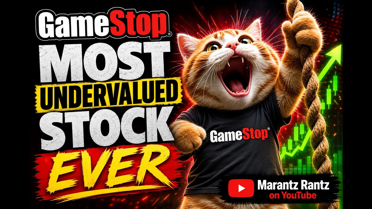Акции GameStop &mdash; НЕДООЦЕНЕНЫ &mdash; ПРЯМАЯ ТРАНСЛЯЦИЯ с Marantz Rantz