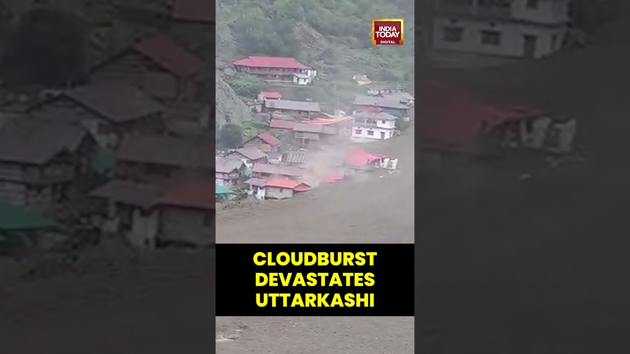 Uttarkashi Cloudburst Horror: Deadly Floods Wipe Out Village, Rescue Teams Race Against Time
