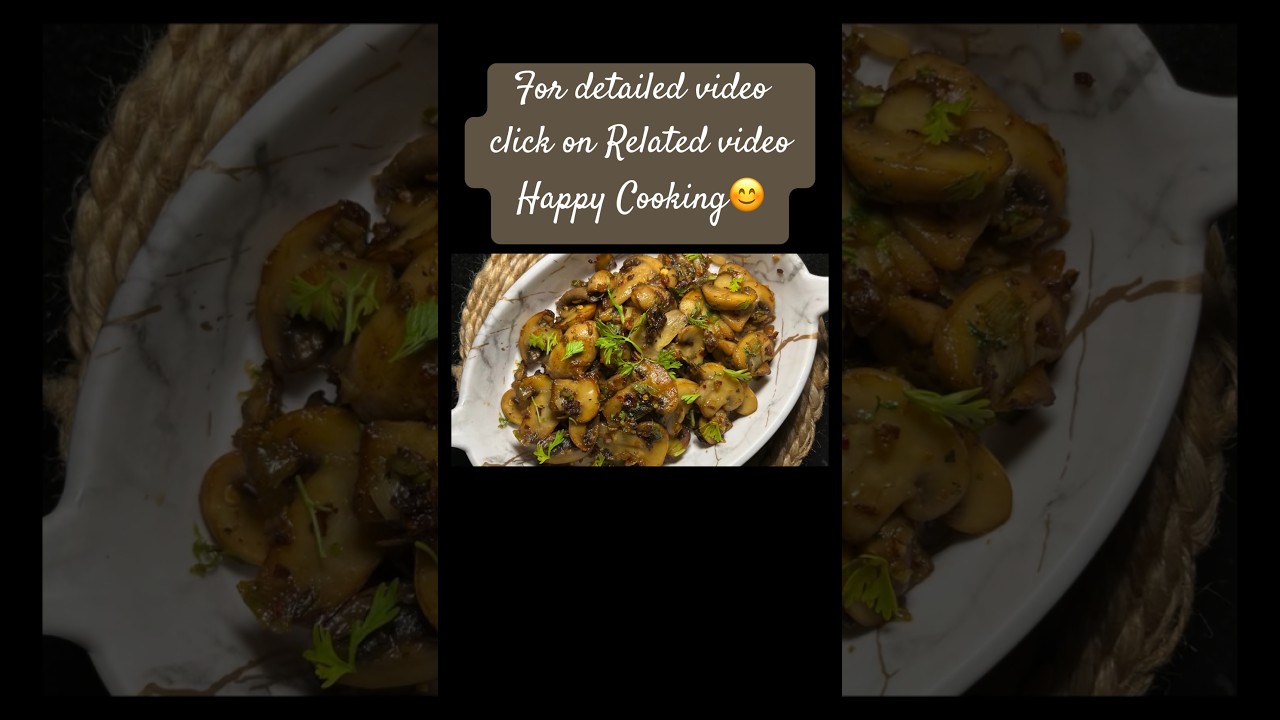 BEST mushroom recipe 