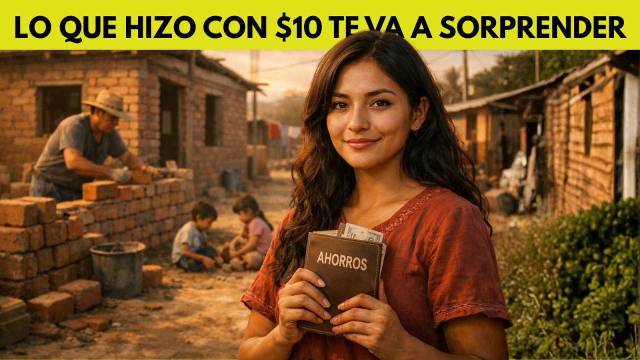 Cómo una AMA DE CASA usó la Técnica de los $10 y CONSTRUYÓ 2 CUARTOS Sin Deudas