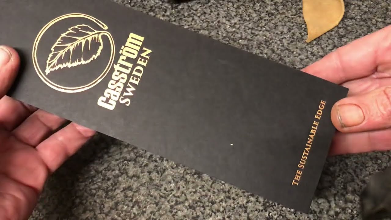 New Knife Unboxing, Yet another Casstrom.
