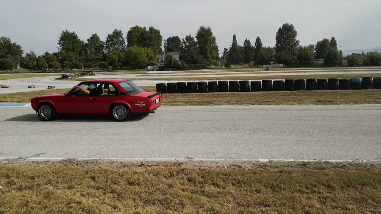 Opel Ascona CIH 2500cc Vangelis Papatriantafillou Gp track day serres 04.10.2021