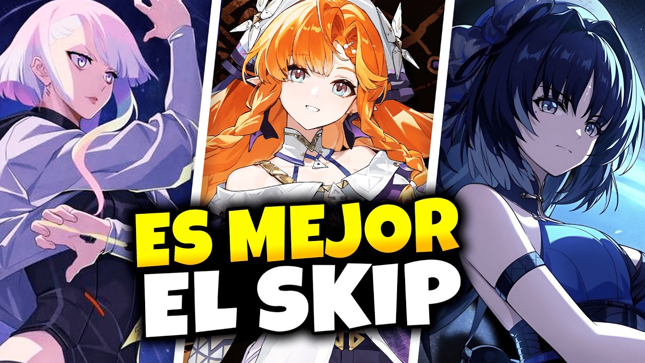 CON ESTOS PERSONAJES DE LA 3.2 - 3.5 Es mejor METER SKIP Y AHORRAR 💀