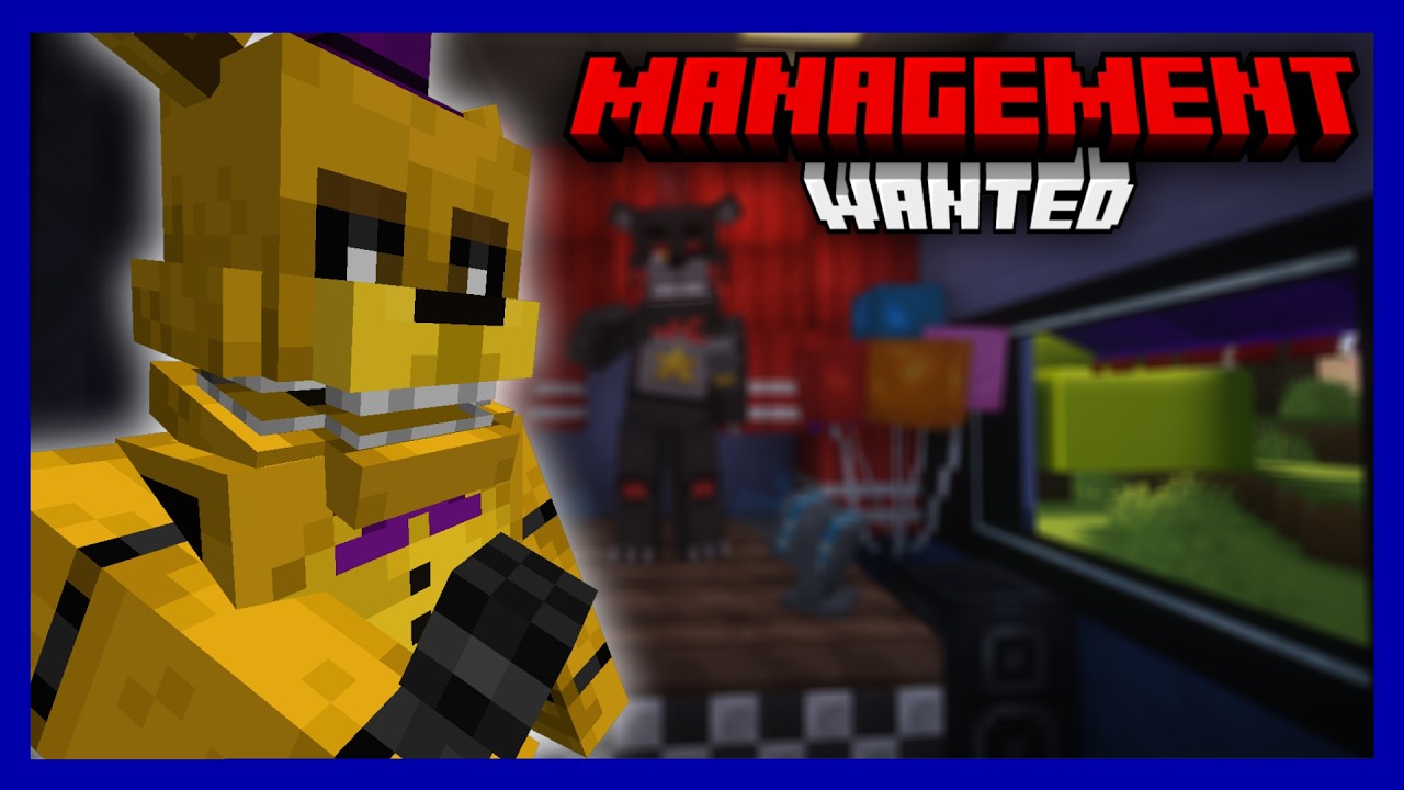 Will We FINALLY Get The Animatronics?| Management Wanted #FNAF Minecraft Mod