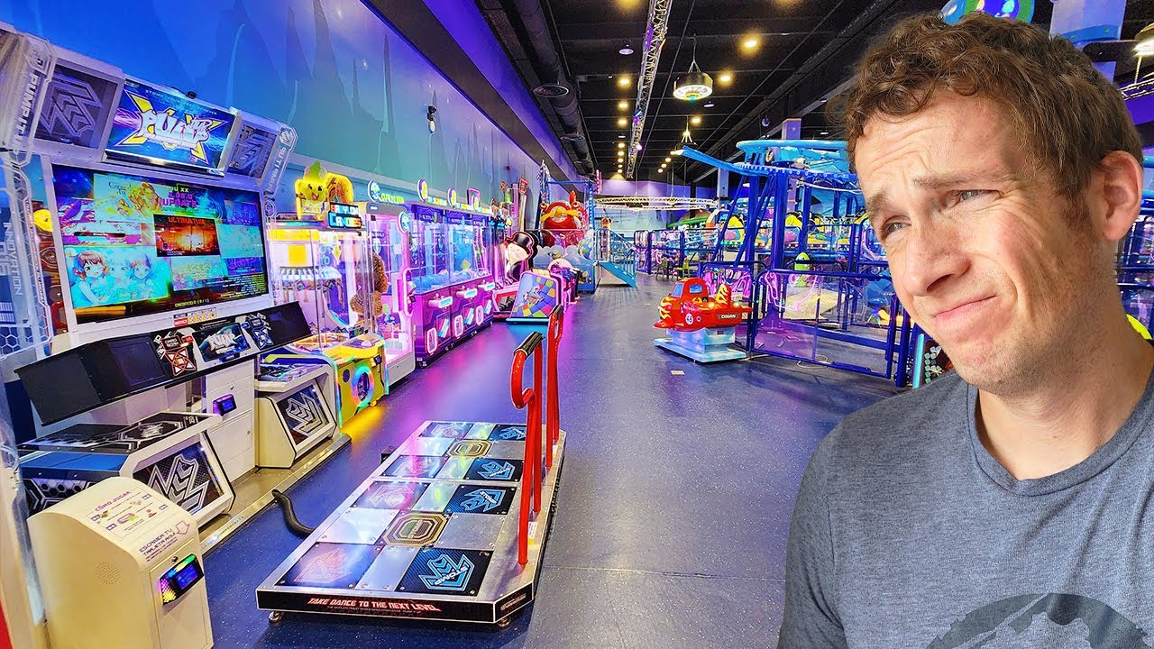 The WORST Babylon Park I've Visited! | Arcade Tours in Madrid, Spain 🇪🇸