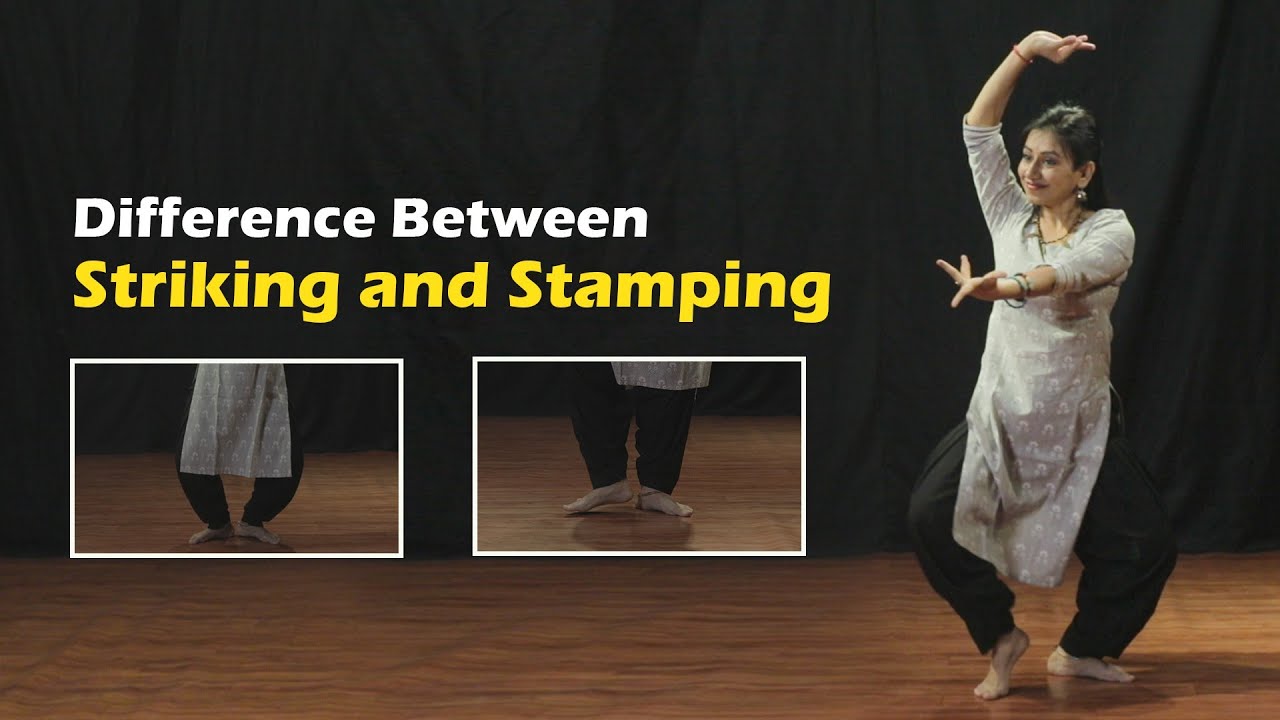 How to Stamp the foot Bharatanatyam Beginners|classical dance footwork|,Bharatanatyam for Beginners