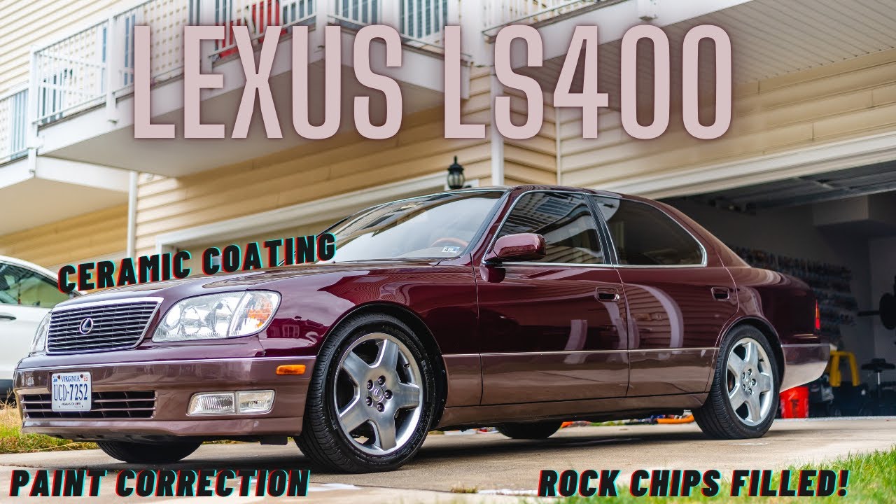 Paint Correction & Ceramic Coating : Lexus LS400 with OVER 100,000 MILES!
