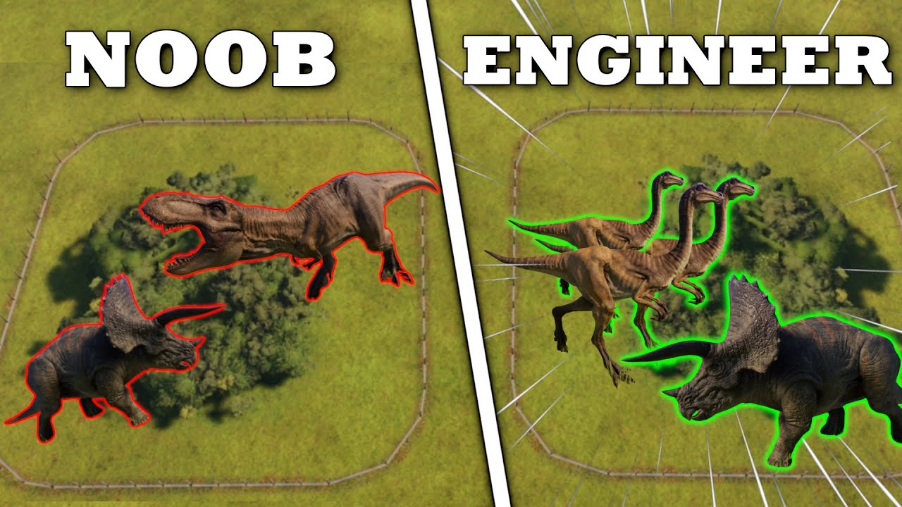 Engineering the PERFECT one-enclosure park in Jurassic World