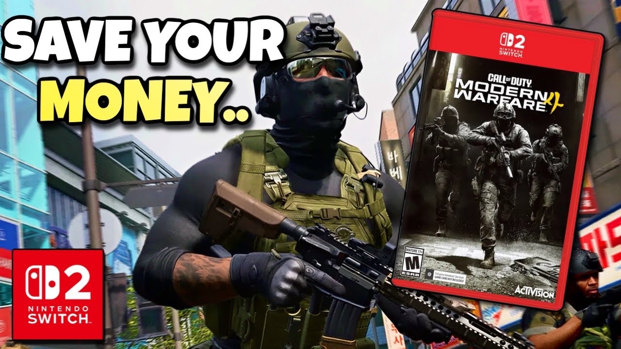 Modern Warfare 4 на Switch 2 ТАКАЯ РАЗОЧАРОВЫВАЮЩАЯ...