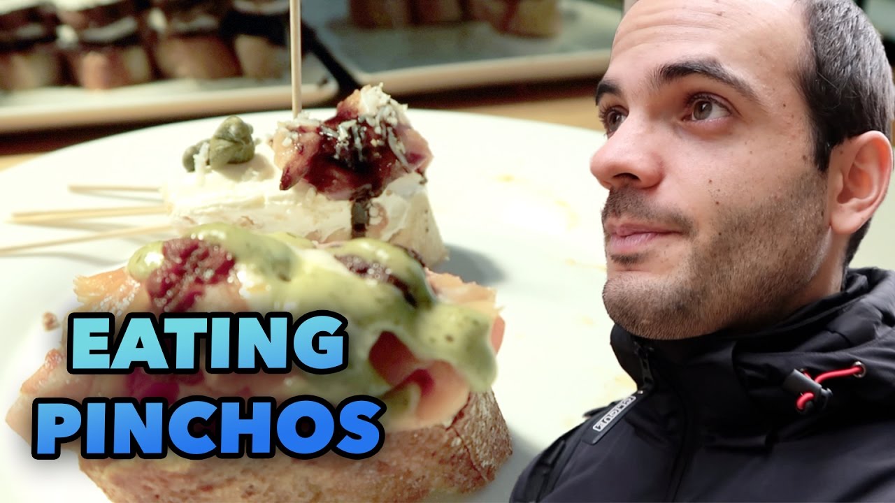 EATING PINCHOS IN BARCELONA - POBLE SEC SPANISH BLOGGER #112