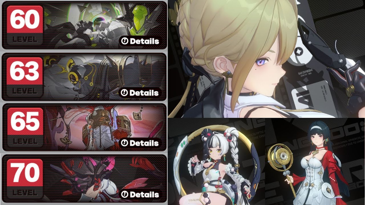 Threshold Simulation ENDING 3 All Bosses vs Evelyn/Dialyn/Astra 541k (Zenless Zone Zero 2.4)