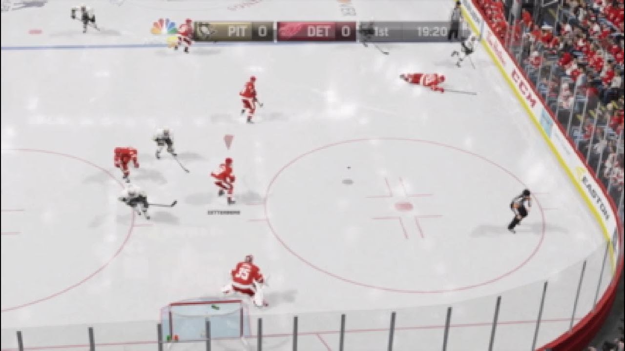 NHL 15 Penguins vs. Red Wings