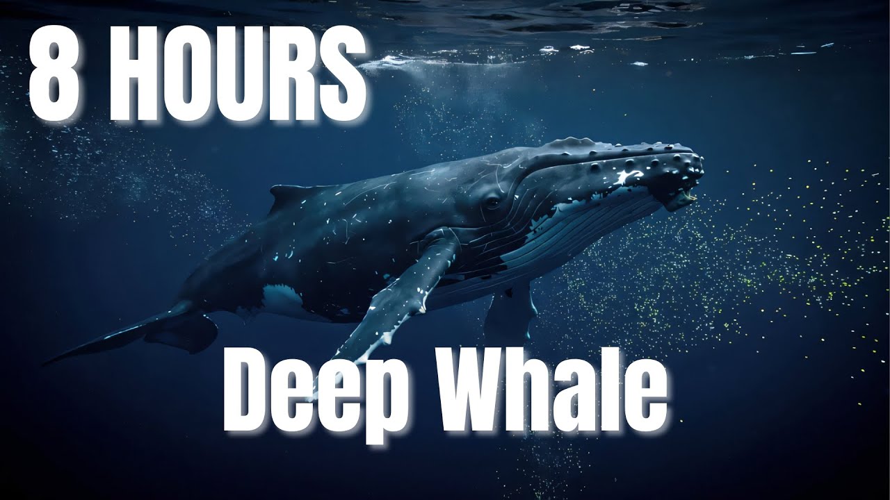 Song of the Whales 🐋 8 Hours Deep Sea Blue Whale Sleep Music ♫ Ocean Frequency