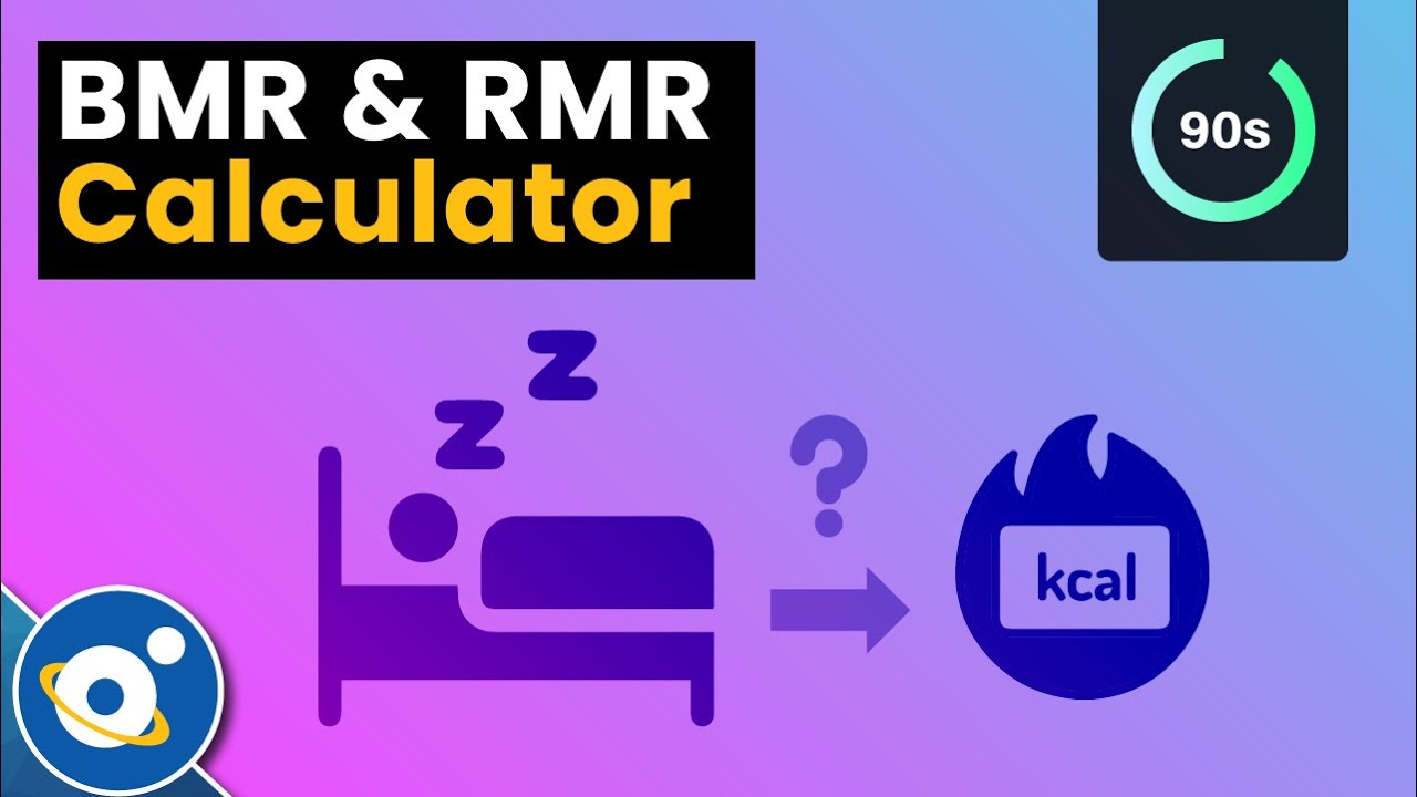Metabolic Rate (BMR vs. RMR) explained in 90 seconds