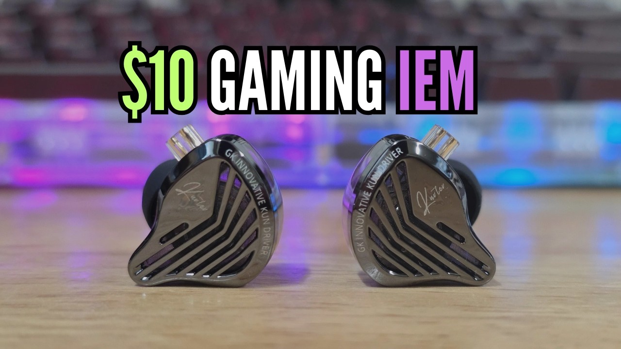 $10 Gaming IEMs That Actually Work?! (GK Kunten review)
