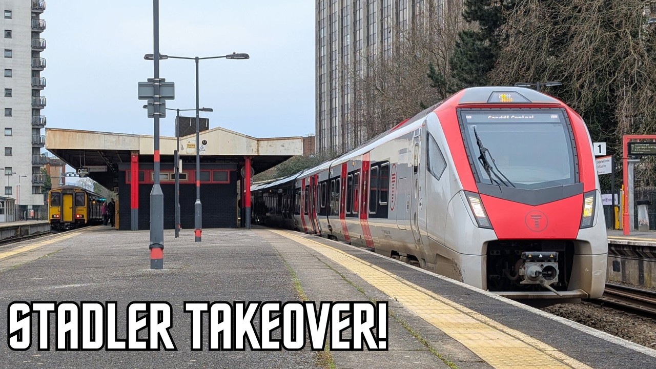 Stadler Takeover! Class 756 & 231 Transform the Valley Lines 04/03/26