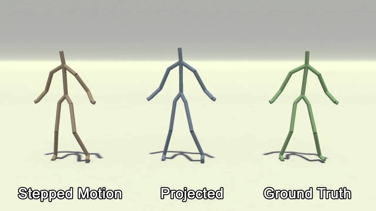 Learning Motion Manifolds with Convolutional Autoencoders