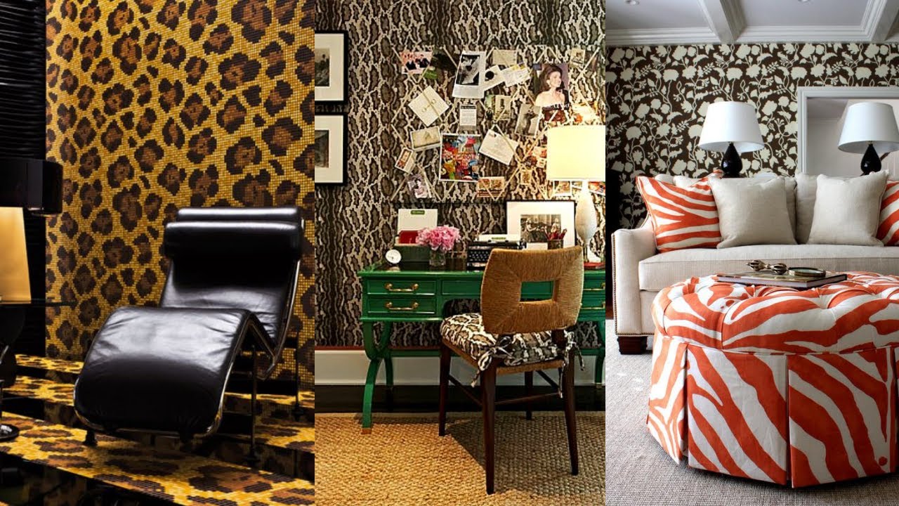 Animal Prints in Home Decor. Ideas for Decorating with Animal Prints.