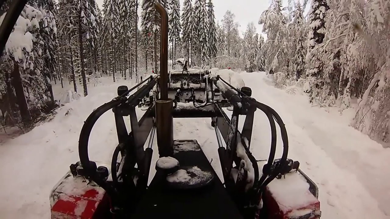 Snöflyttning med Huddig 960