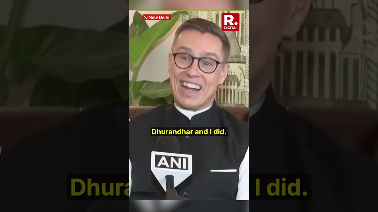Finland President Stubb Says He Watched &lsquo;Dhurandhar&rsquo; Before India Visit
