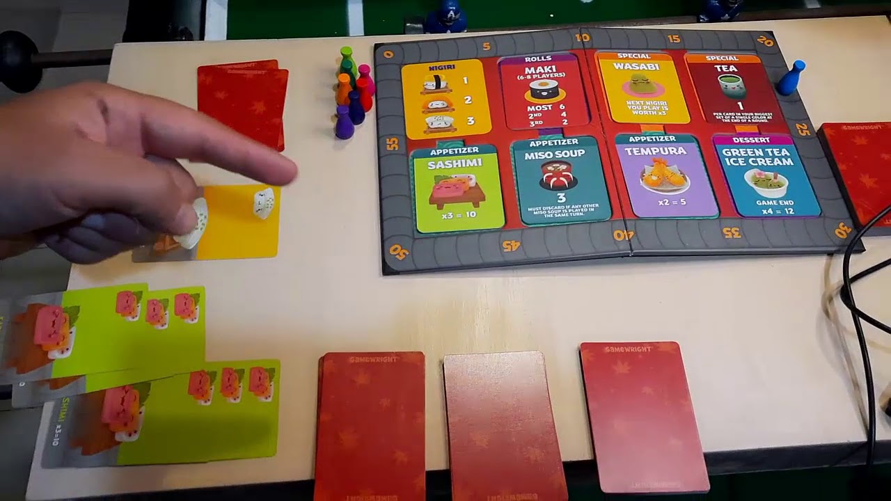 Tutorial Sencillo - Como jugar SUSHI GO party juego de mesa - Unboxing - cuanto cuesta
