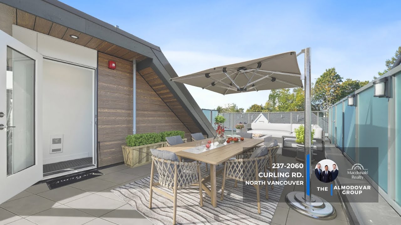 The Modern West Coast Gem in Lions Gate Village | 237 - 2060 Curling Rd, North Vancouver