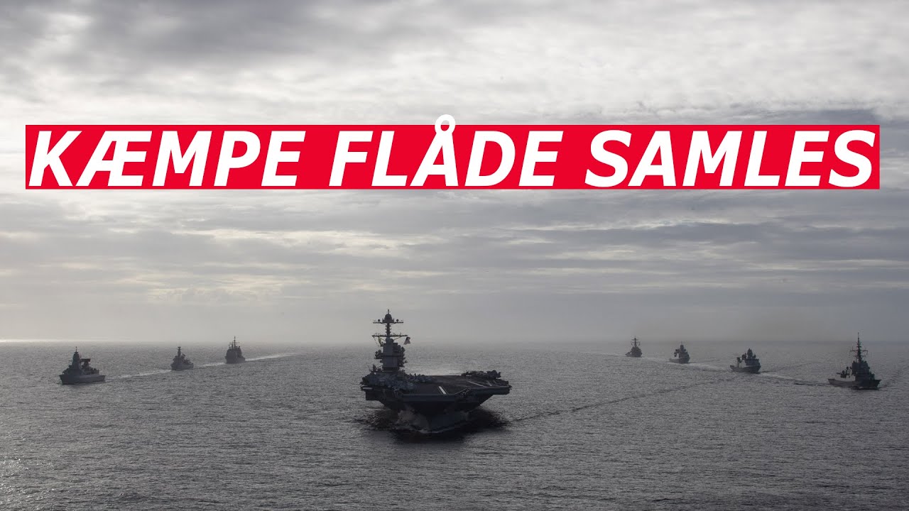 Kæmpe flåde samles