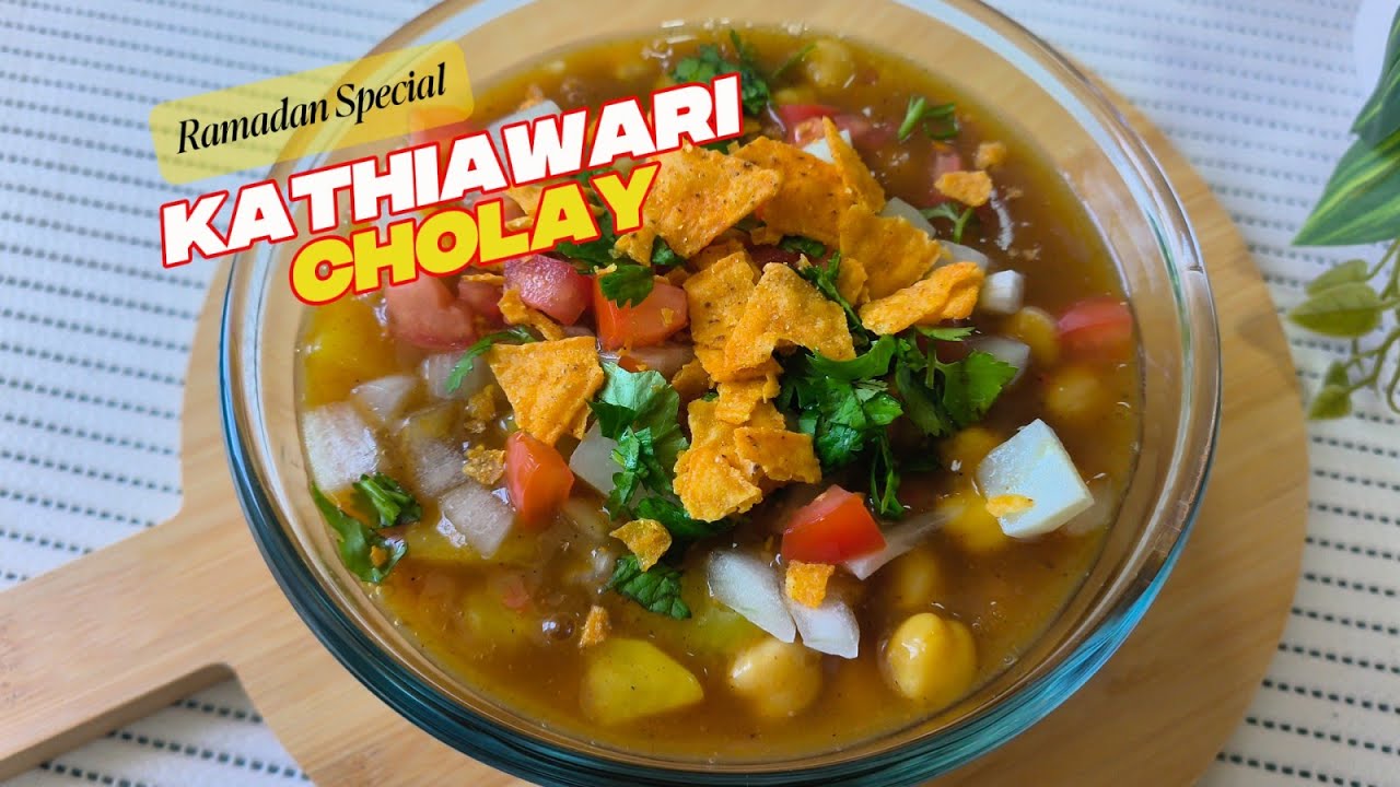 Most Delicious Kathiawari Cholay | The Secret to Perfect Street-Style Chanay