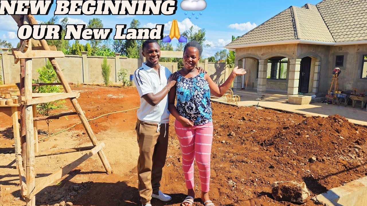 Unbelievable New Look of Our Dream Home 🏡 | Rain Gardening & Planting on Our New Land 🌧️🌱