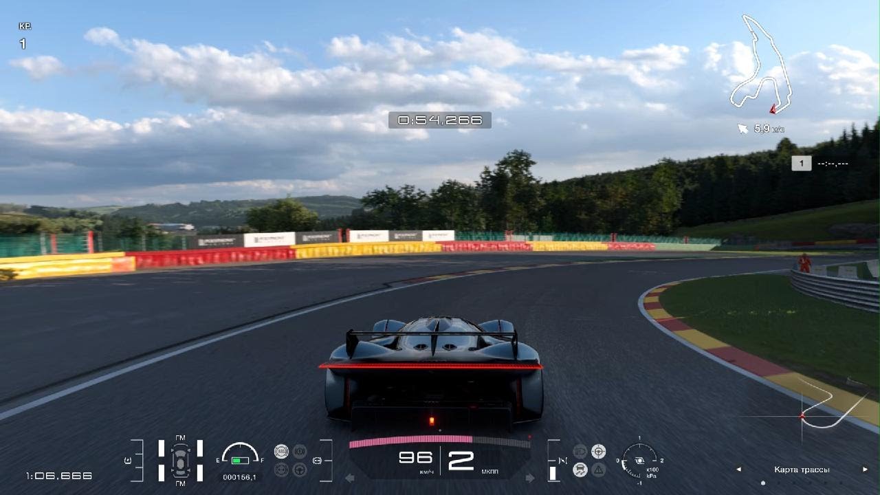 Gran Turismo 7 Gameplay Time Trial Ferrari Vision Gran Turismo
