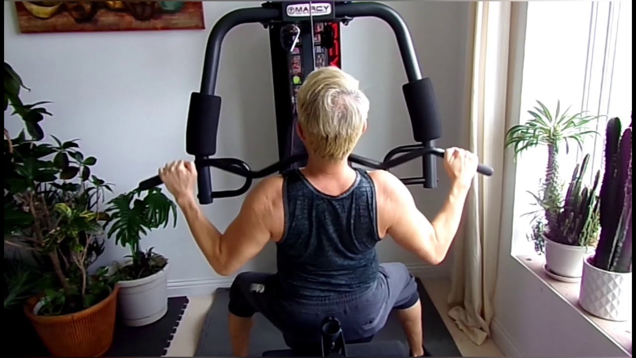 The 2-minute workout with my Marcy home gym