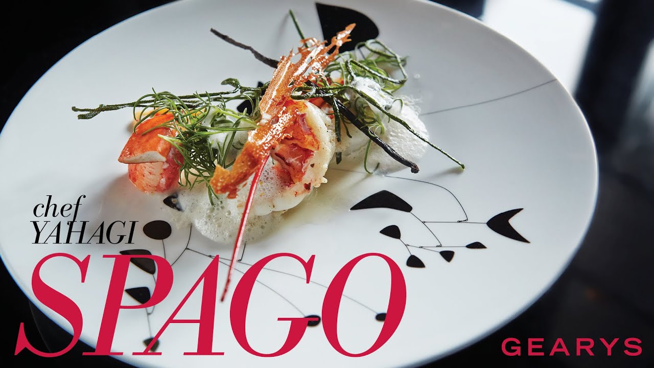 GEARYS Art of Plating with Spago Beverly Hills' Chef Tetsu Yahagi