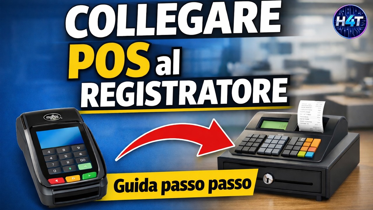 Come collegare il POS al registratore di cassa | Guida Passo Passo