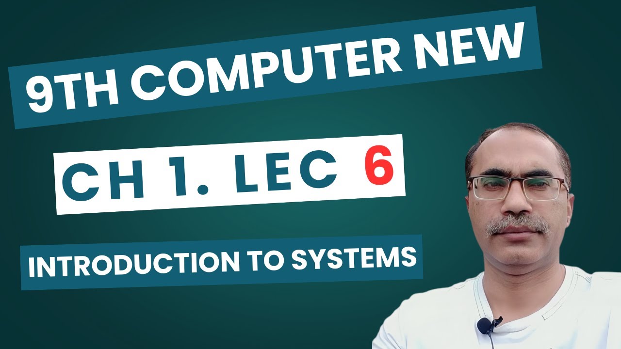 9Th Class Computer New Book 2025 || PCTB || Chapter 1, Lecture 6
