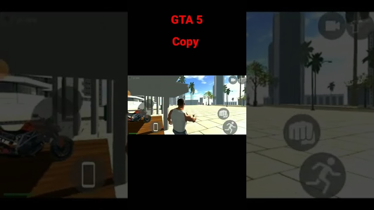 GTA 5 copy Indian bike driving 3d