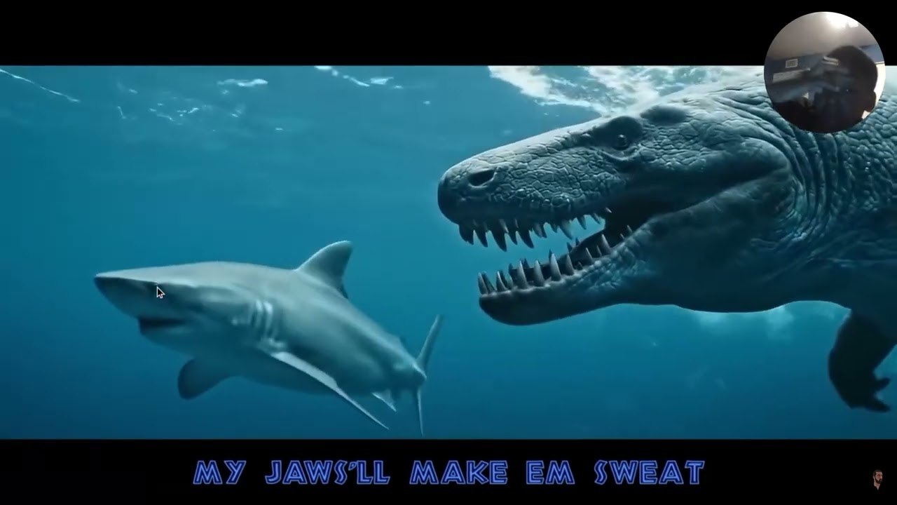 Reacting to Mosasaurs sings a song