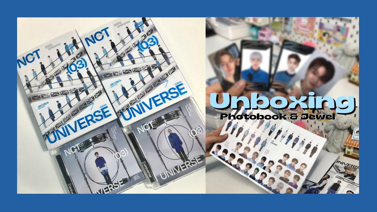 Unboxing📦|[EP.31]NCT 2021 Universe photobook & jewel ver.⛹🏻‍♂️⚾️ (แกะอัลบั้ม)