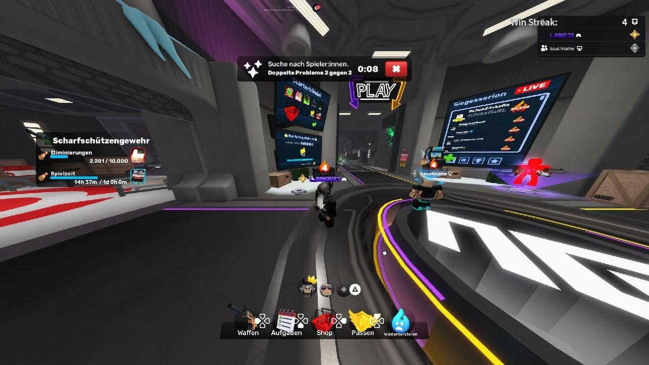 Ich spiele mit einem Freund Roblox