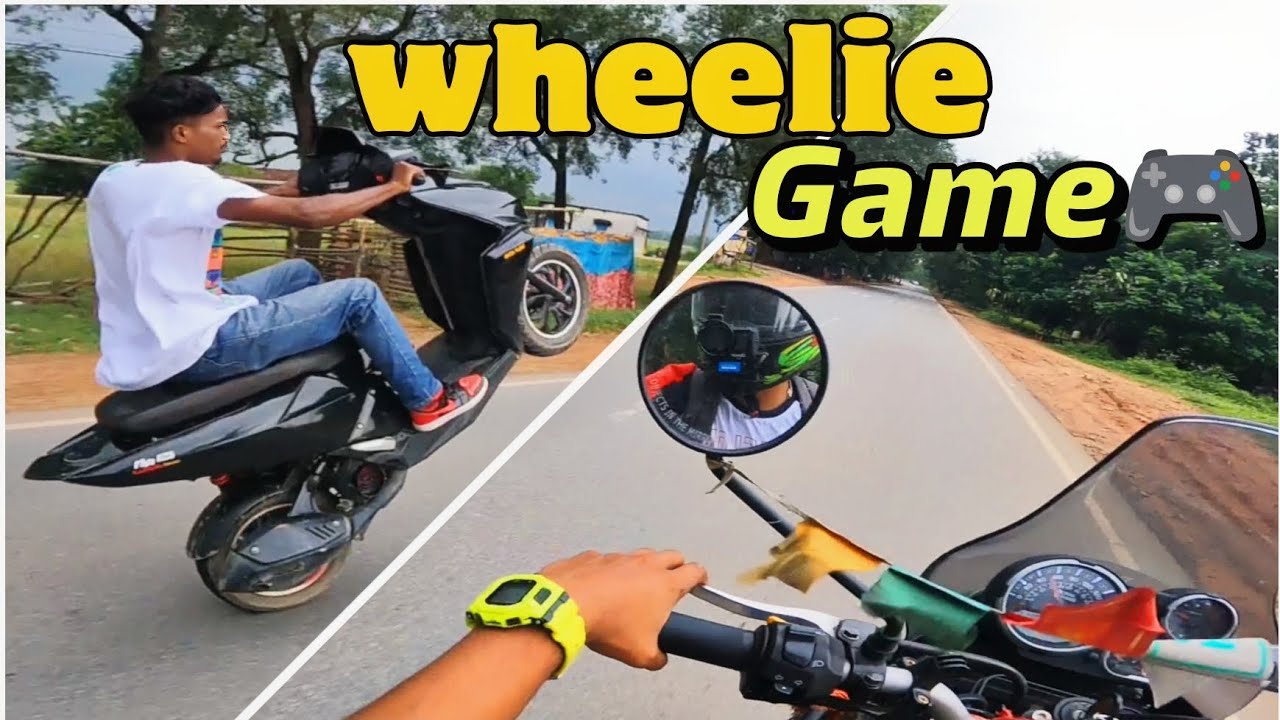 Himalayan stickering modification || Ntorq wheelie game || #royalenfield #wheelie #modified #vlog