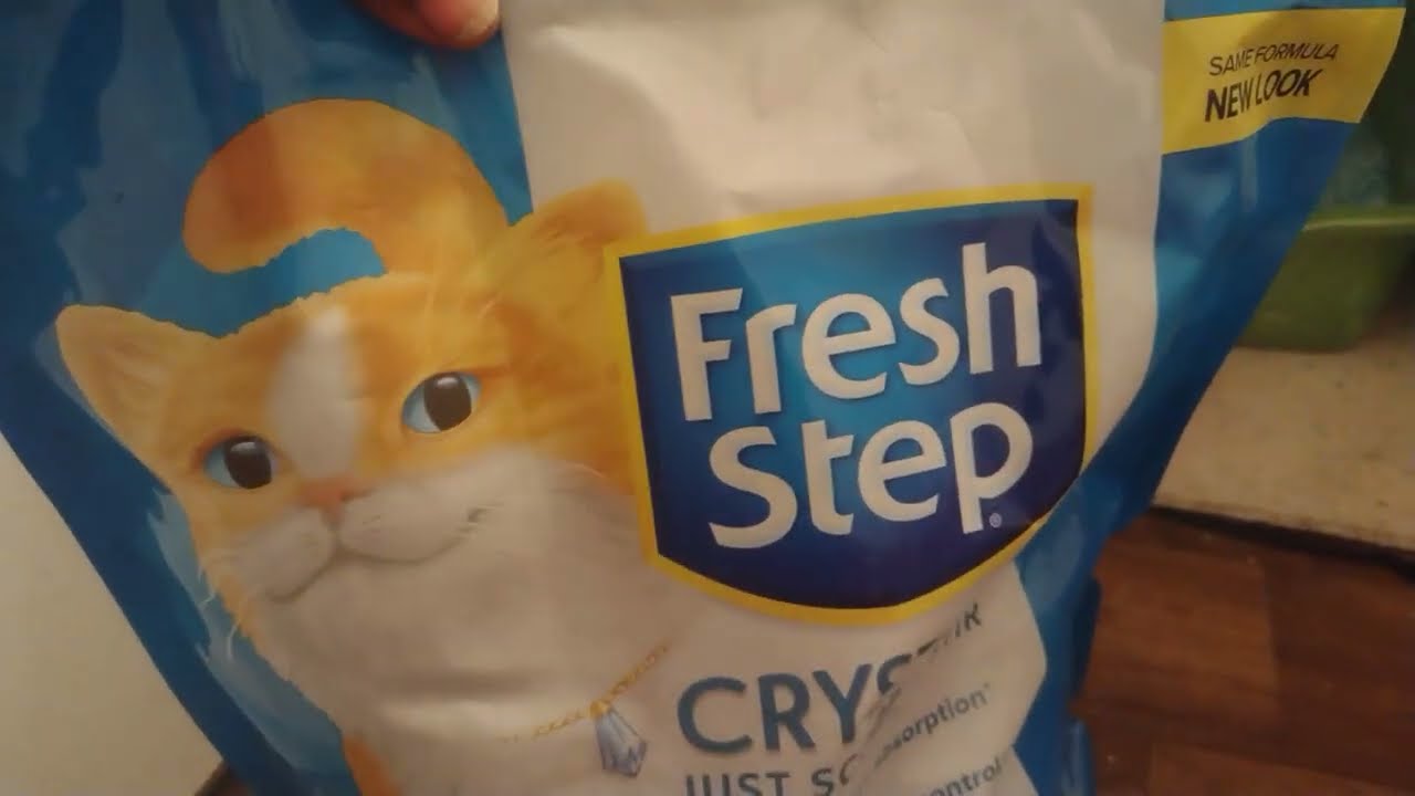 fresh step crystal cat litter review