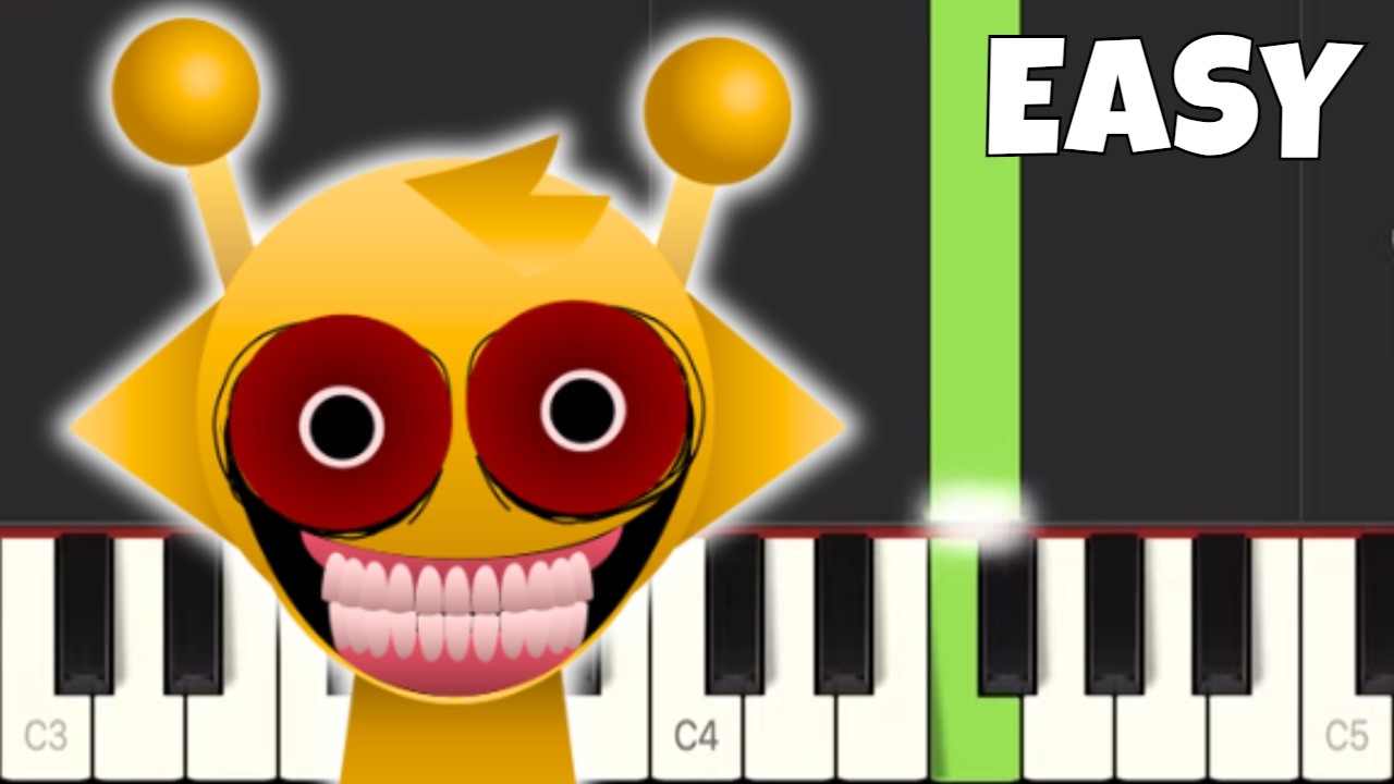 Incredibox Sprunki Pyramixed - Horror Themes - EASY Piano Tutorial