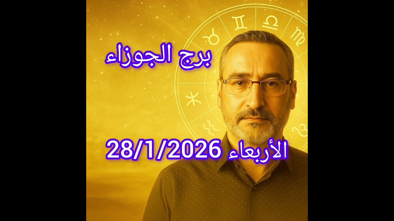 برج الجوزاء اليوم الأربعاء 28/1/2026 | يوم التواصل والتقلبات مع قمر الجوزاء وتأثير عطارد