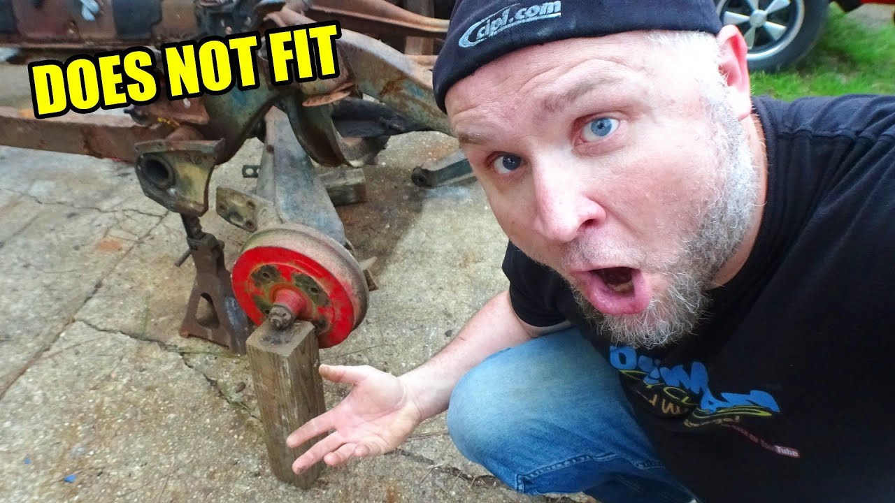 😡😡Trailing Arms Don't Fit😡😡 (Yes, Really!) - 1967 VW Bus Frame Restore - 10