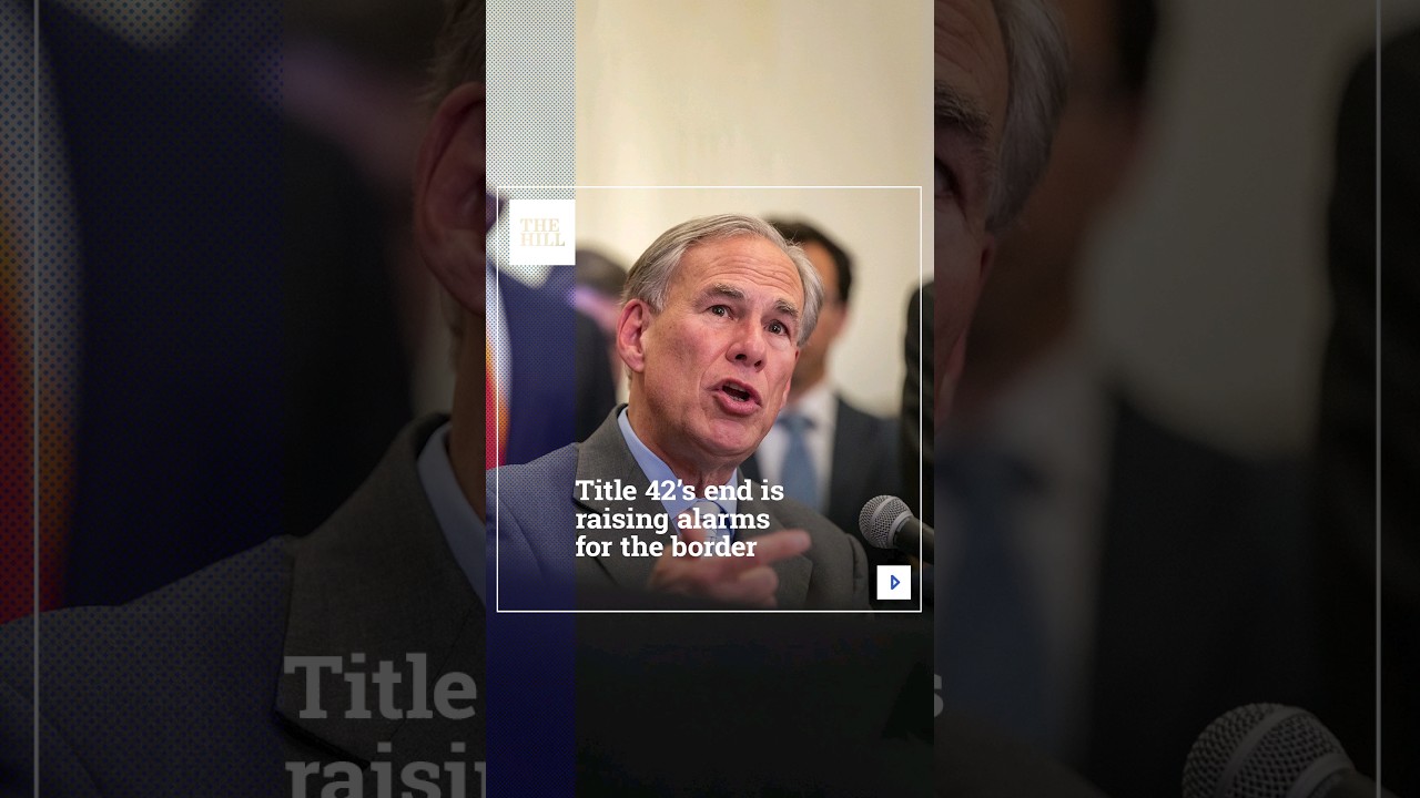 Title 42's End Is Raising Alarms For The Border