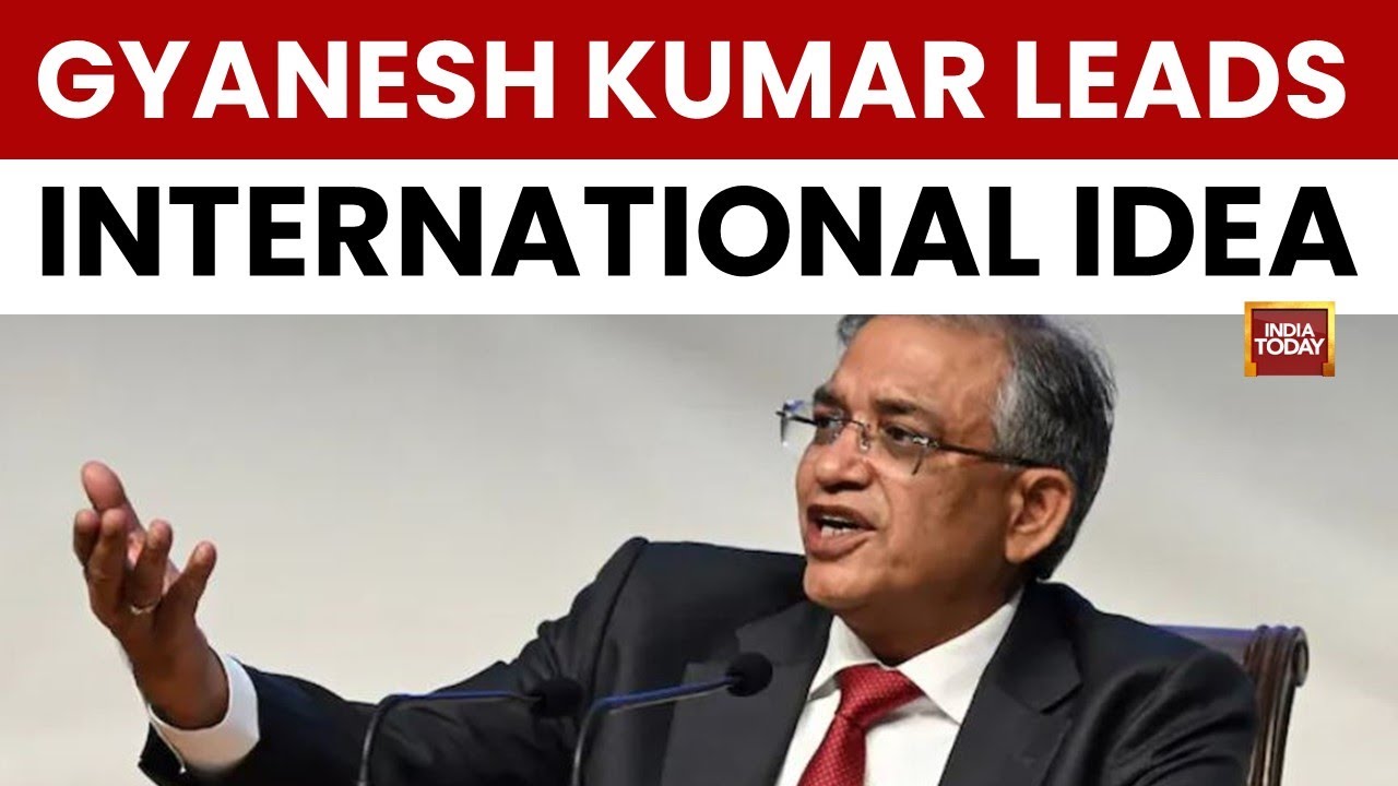 Election Chief Gyanesh Kumar Takes International IDEA Chair in Sweden | India Today