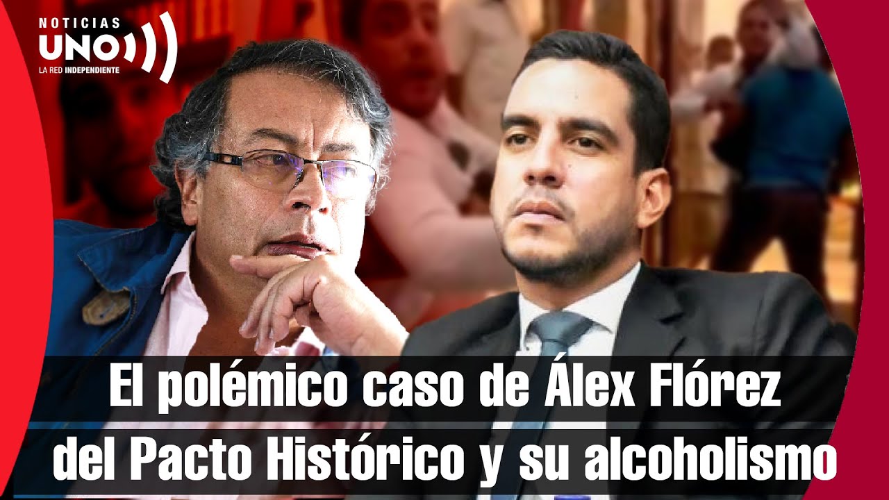 El pol&eacute;mico caso de alcoholismo del senador del Pacto Hist&oacute;rico, &Aacute;lex Fl&oacute;rez