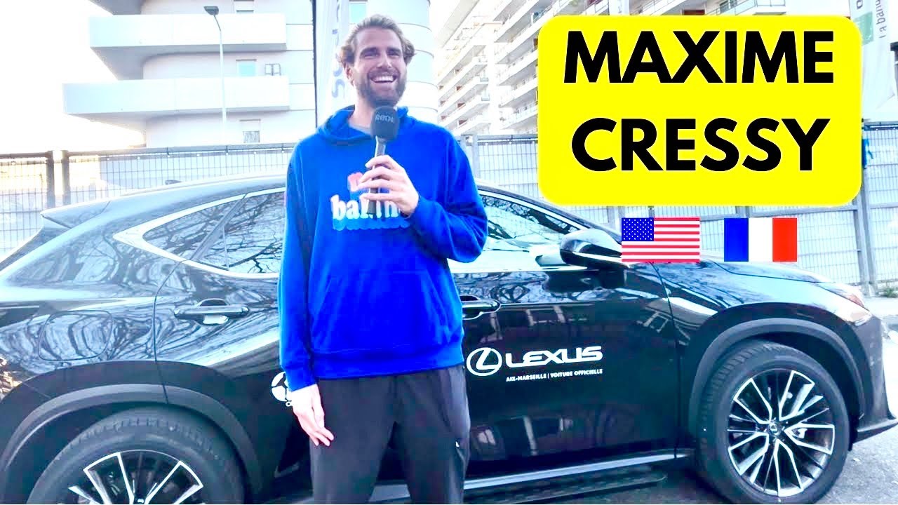 En voiture avec Maxime Cressy à l'ATP 250 de Marseille