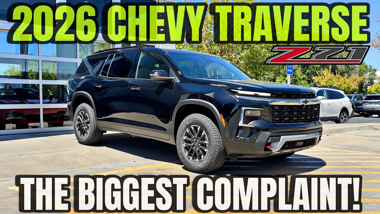 2026 Chevy Traverse Z71: The Biggest Complaint I See About The Off Roader!